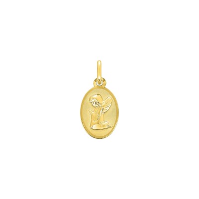 Médaille ange en or jaune