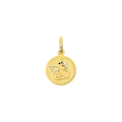 Médaille ange en or jaune