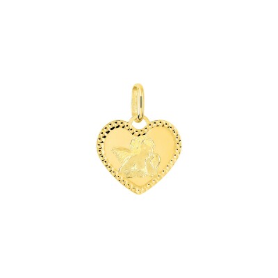 Médaille ange en or jaune