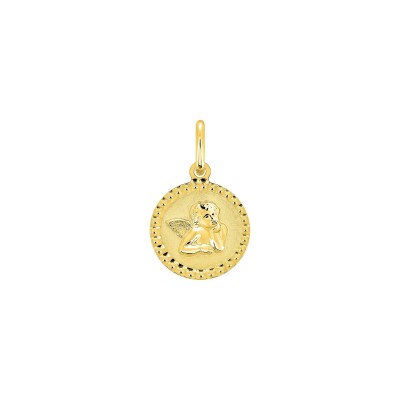 Médaille ange en or jaune