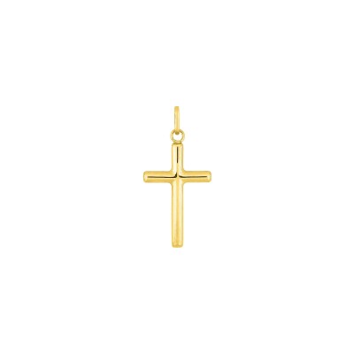 Pendentif religieux croix en or jaune