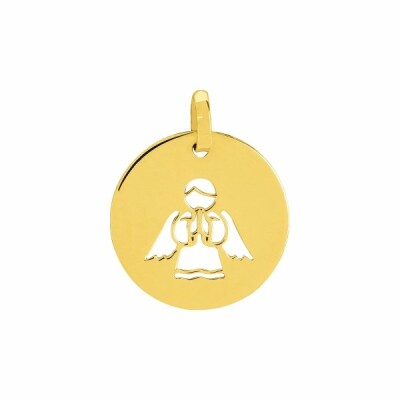 Médaille Ange en or jaune