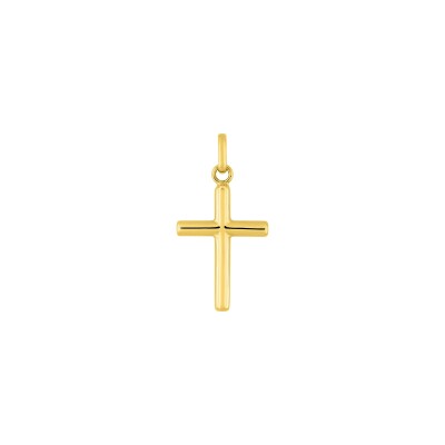 Pendentif croix en or jaune