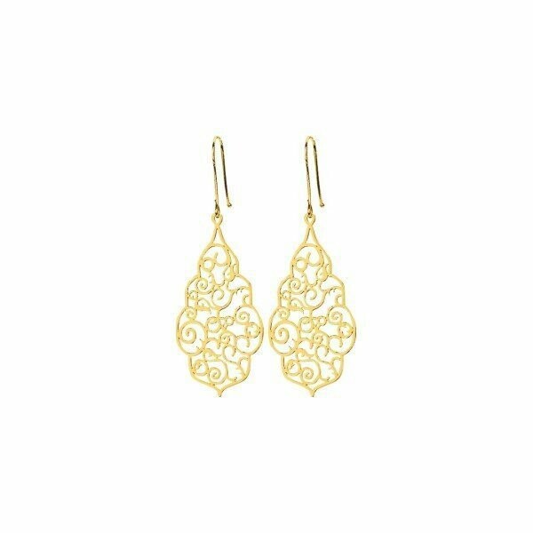 Boucles d'oreilles en or jaune