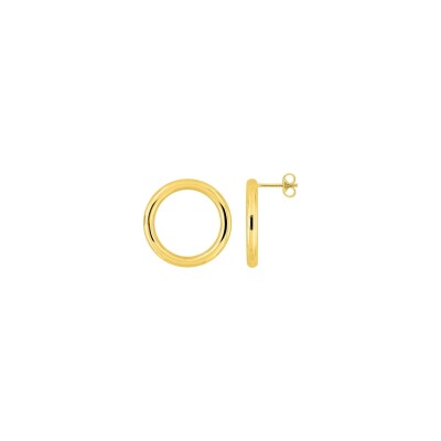 Clous d'oreilles en or jaune