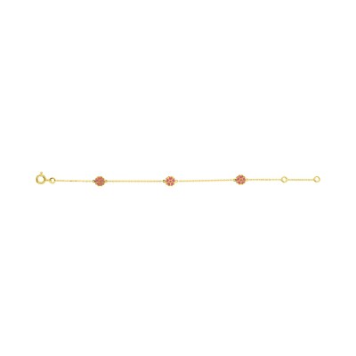 Bracelet en or jaune, taille 16cm