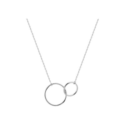 Collier en or blanc