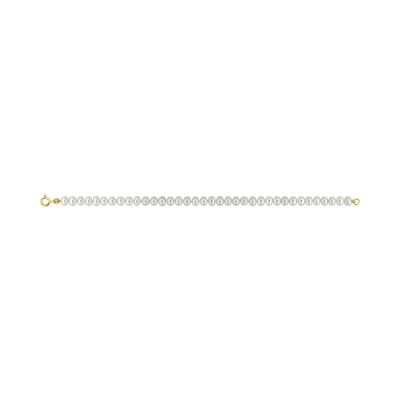 Bracelet en or jaune et perle de culture