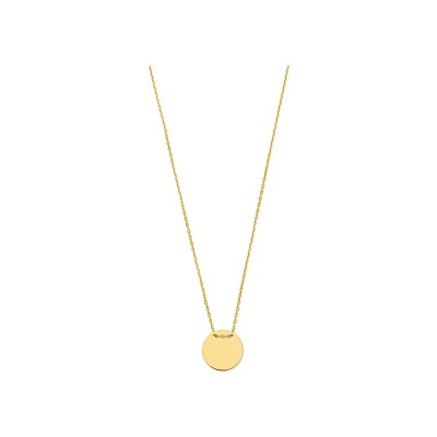 Collier à graver en or jaune