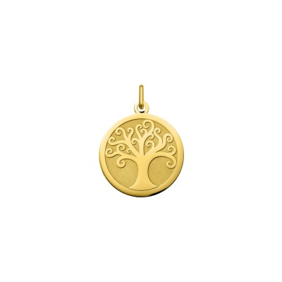 Pendentif arbre de vie en or jaune