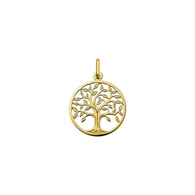Pendentif arbre de vie en or jaune