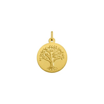 Pendentif arbre de vie en or jaune