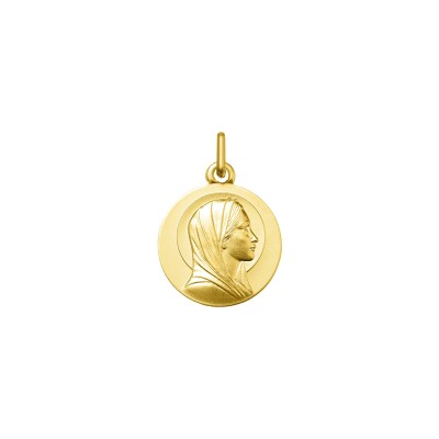 Médaille Vierge en or jaune