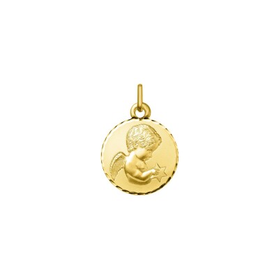 Médaille Ange en or jaune