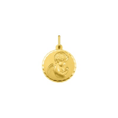 Médaille Ange en or jaune
