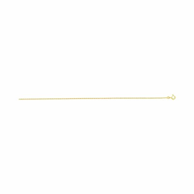 Chaîne forçat en or jaune, 45cm
