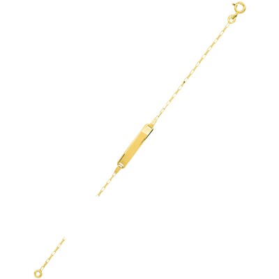 Gourmette bébé Diamanti en or jaune