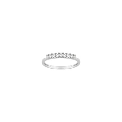 Alliance en or blanc et diamant 0.20ct