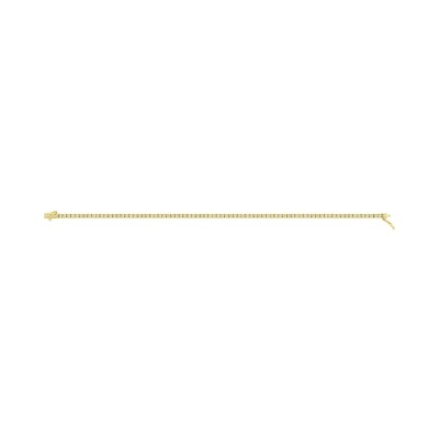 Bracelet Jonc en or jaune et diamant 0.82ct 