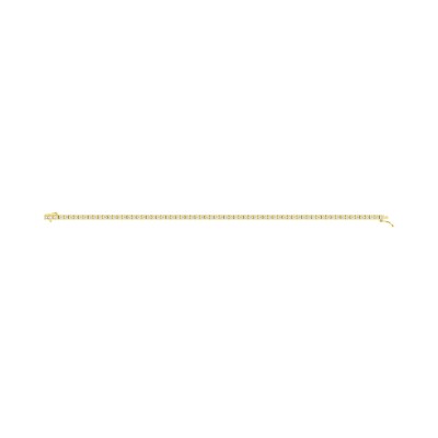 Bracelet Jonc en or jaune et diamant 1.54ct 