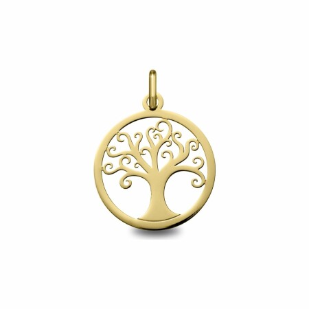 Médaille arbre de vie en or jaune