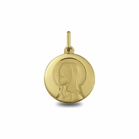 Médaille Marie en or jaune