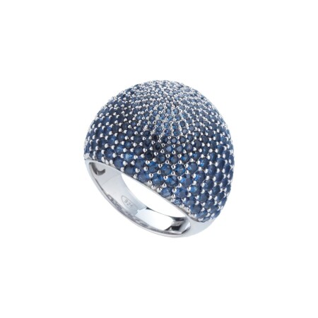 Bague Tsars Collection en argent et oxyde de zirconium, taille 56