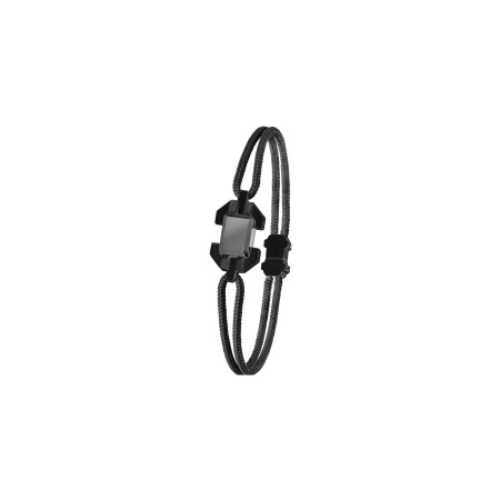 Bracelet Baurocher Absolu Blacktitanium en titane, carbone et jade noir