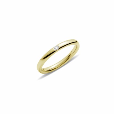 Bague Pomellato Lucciole en or jaune et diamant