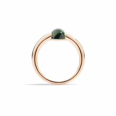 Bague Pomellato M'ama non m'ama en or rose et tourmaline