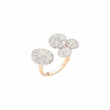 Bague Pomellato Sabbia en or rose et diamants