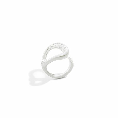 Bague Pomellato Fantina en or blanc et diamants