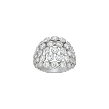 Bague Bulles en or blanc et diamants