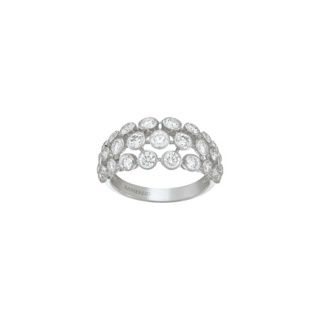 Bague Bulles en or blanc et Diamants