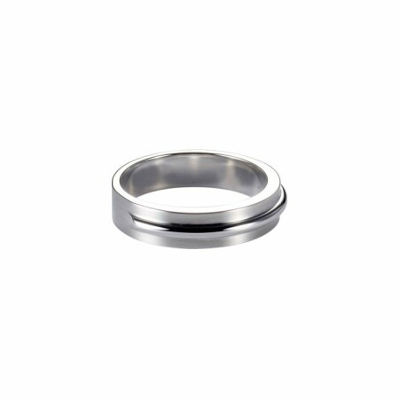 Bague Rochet Trinidad 5.5mm en acier taille 58