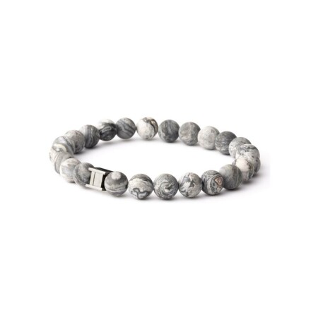 Bracelet Gemini Classics en acier et Jaspe