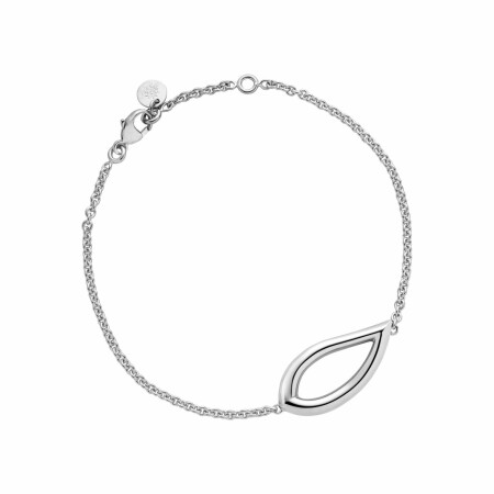 Bracelet Arthus Bertrand Palma en argent rhodié