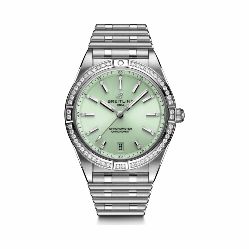 Breitling Chronomat Automatic 36 Steel & Diamonds watch