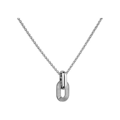 Collier Arthus Bertrand Ruban Jaseron en argent poli