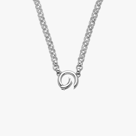 Collier chaîne Jaseron Arthus Bertrand en argent poli