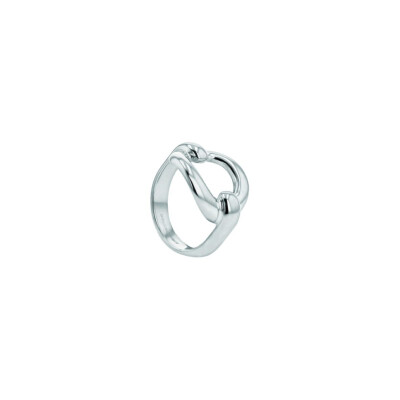 Bague Arthus Bertrand Attache argent rhodié T 54