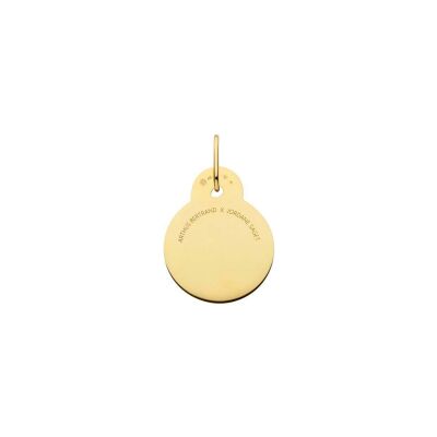 Médaille Arthus Bertrand Jordane Saget en vermeil, 30 mm