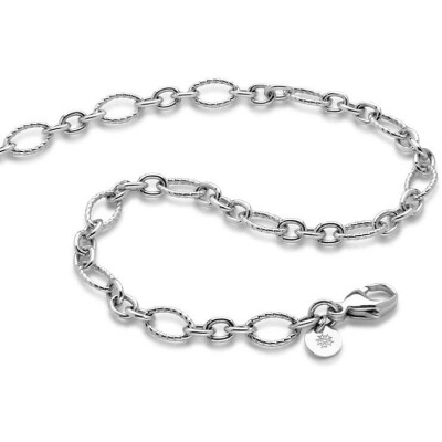 Chaine maille ovale Arthus Bertrand en argent
