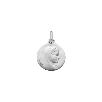 Médaille Augis Vierge en argent, 18mm