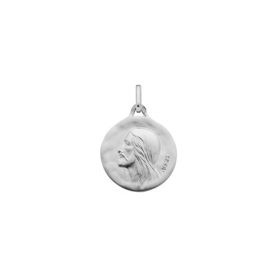 Médaille Augis Christ en argent, 18mm