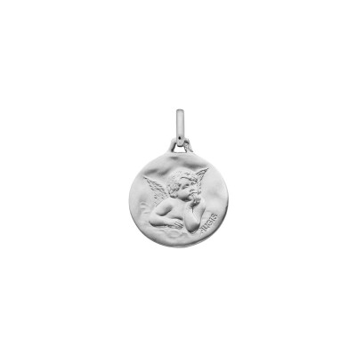 Médaille Augis Ange Raphael en argent, 18mm