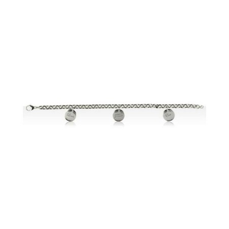 Bracelet Classique 3 médailles en argent