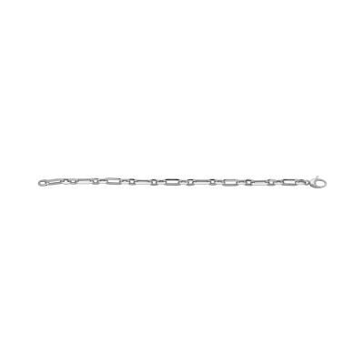 Bracelet en or blanc, 19cm