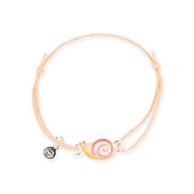 Bracelet Ribambelle escargot en argent