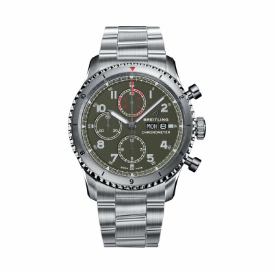 Breitling Aviator 8 Chronograph 43 Curtiss Warhawk-horloge